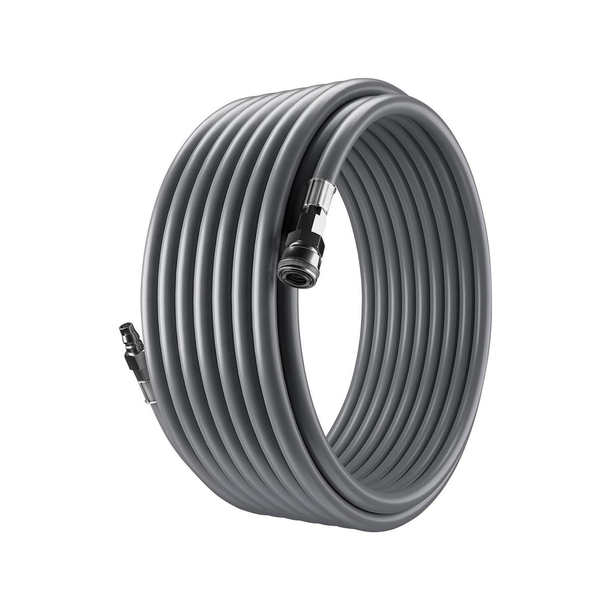 Ozito Air Hose - 20m x 3/8” - PVC - Quick Release Fittings - SuperSaverAU - view 1