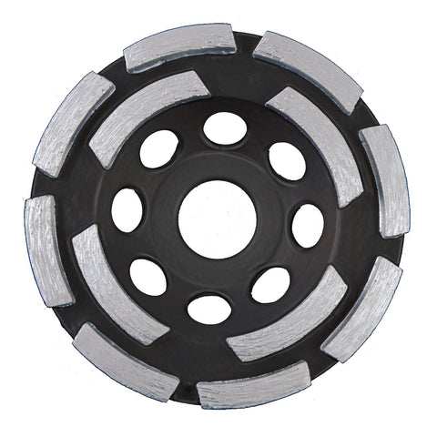 DTA Australia 125mm Dual Row Diamond Grinding Disc for Concrete Surface Prep