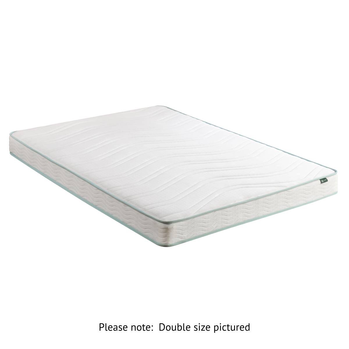 Zinus 15cm Double Essential Bonnell Inner Spring Mattress - Quilted Top, Foam Layer - AU-MSSAO1ZC-06D