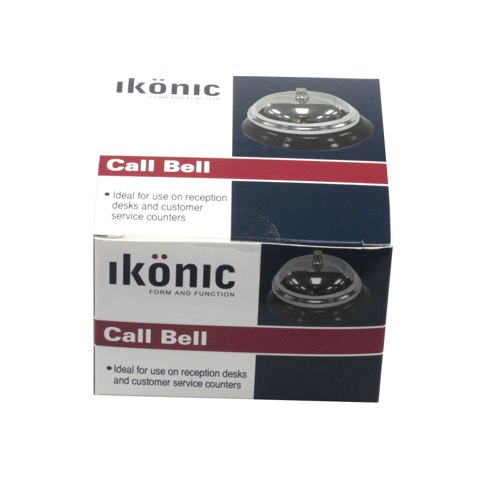 Ikonic Steel Call Bell Nickel