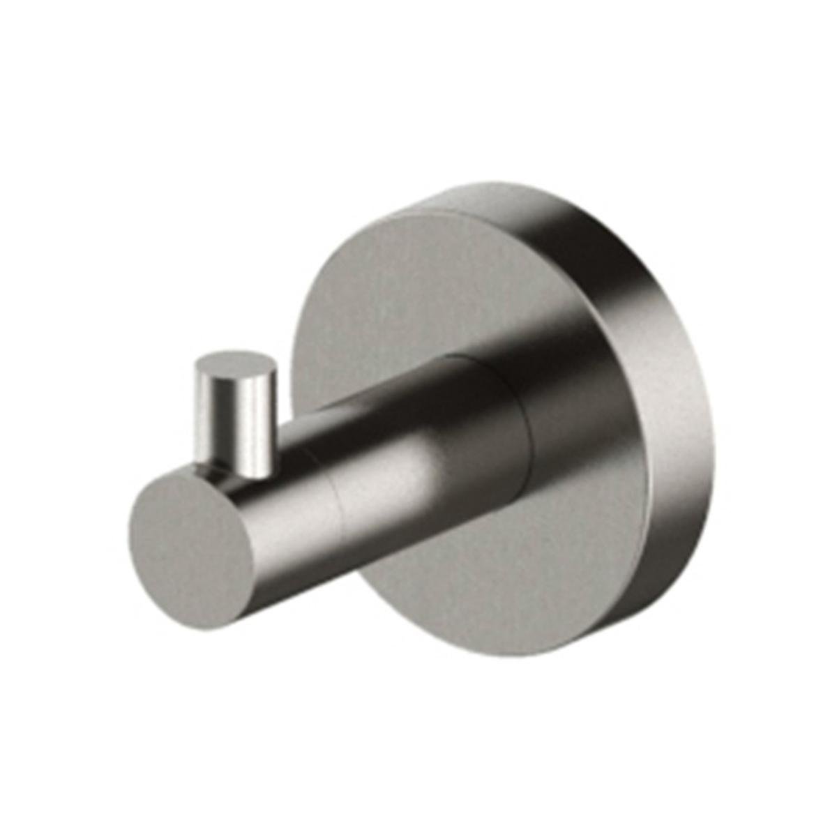 Gareth Ashton Poco Robe Hook - Brushed Nickel - Compact Design - Easy Install - 54mm x 54mm x 61.2mm - SuperSaverAU - view 1