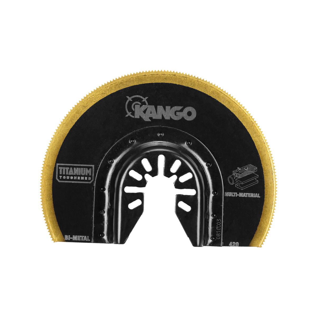 Kango Bi-Metal Segmented Saw Multi Tool Blade 89mm - Precision Cutting - SuperSaverAU - view 2