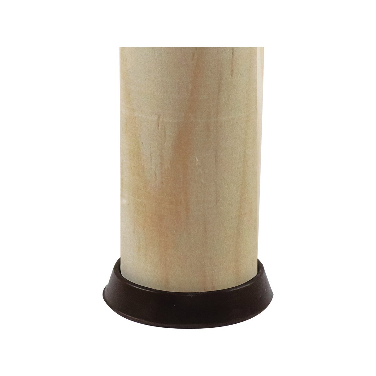 Surface Gard Round Castor Cup 4 Pack - Brown Rubber - 44mm - SuperSaverAU - view 2