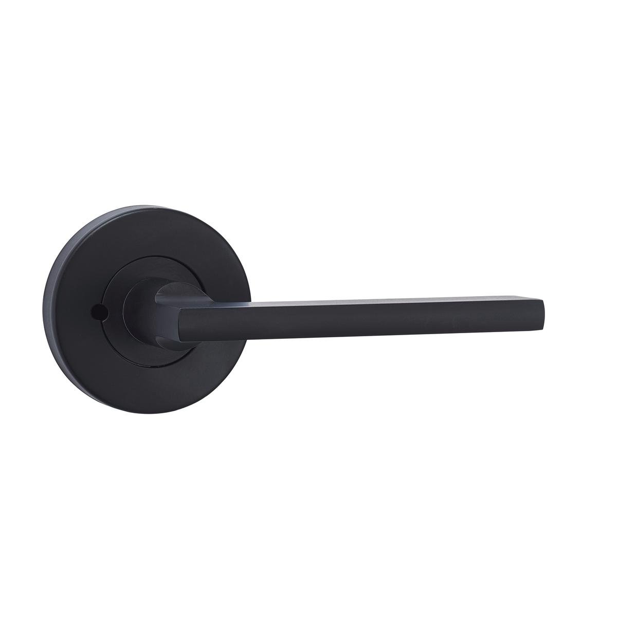 Lemaar Orba Privacy Set Black Zinc Interior D and T Strike