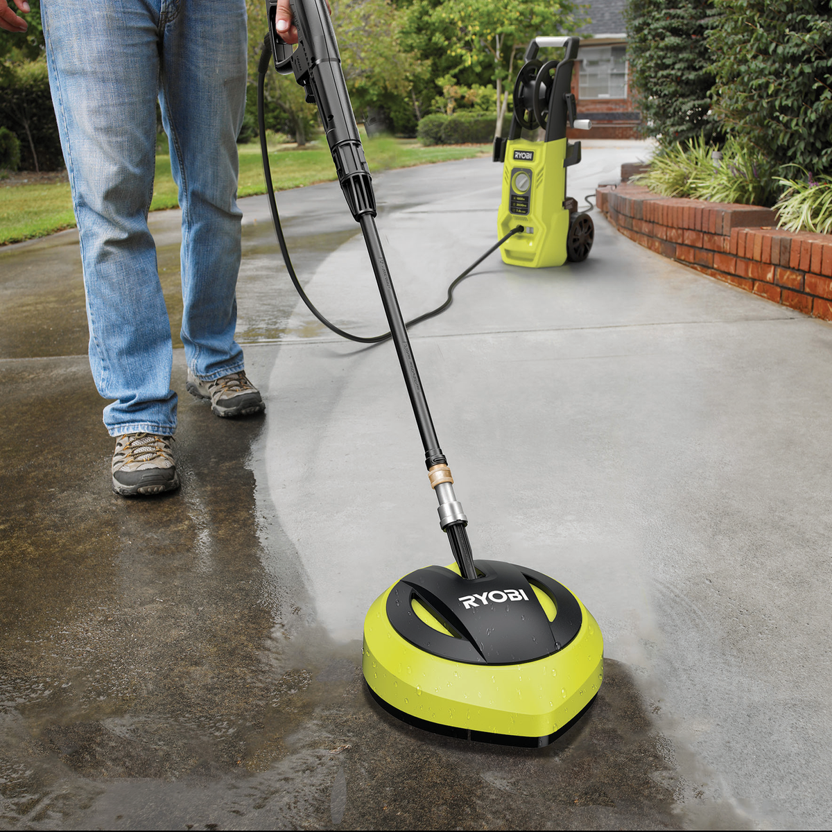 Ryobi Pressure Washer Surface Cleaner - 300mm Cleaning Width - Efficient Dirt Removal - SuperSaverAU - view 4