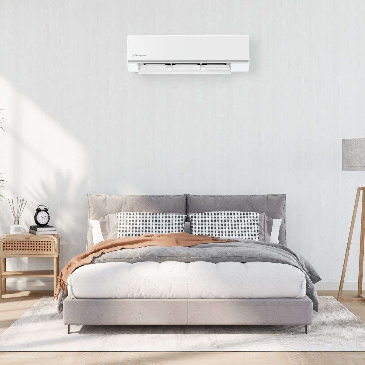 Westinghouse reverse cycle split system - Sleep Mode, HEPA 13 filter, 3D Air, App control - WSD36HWA