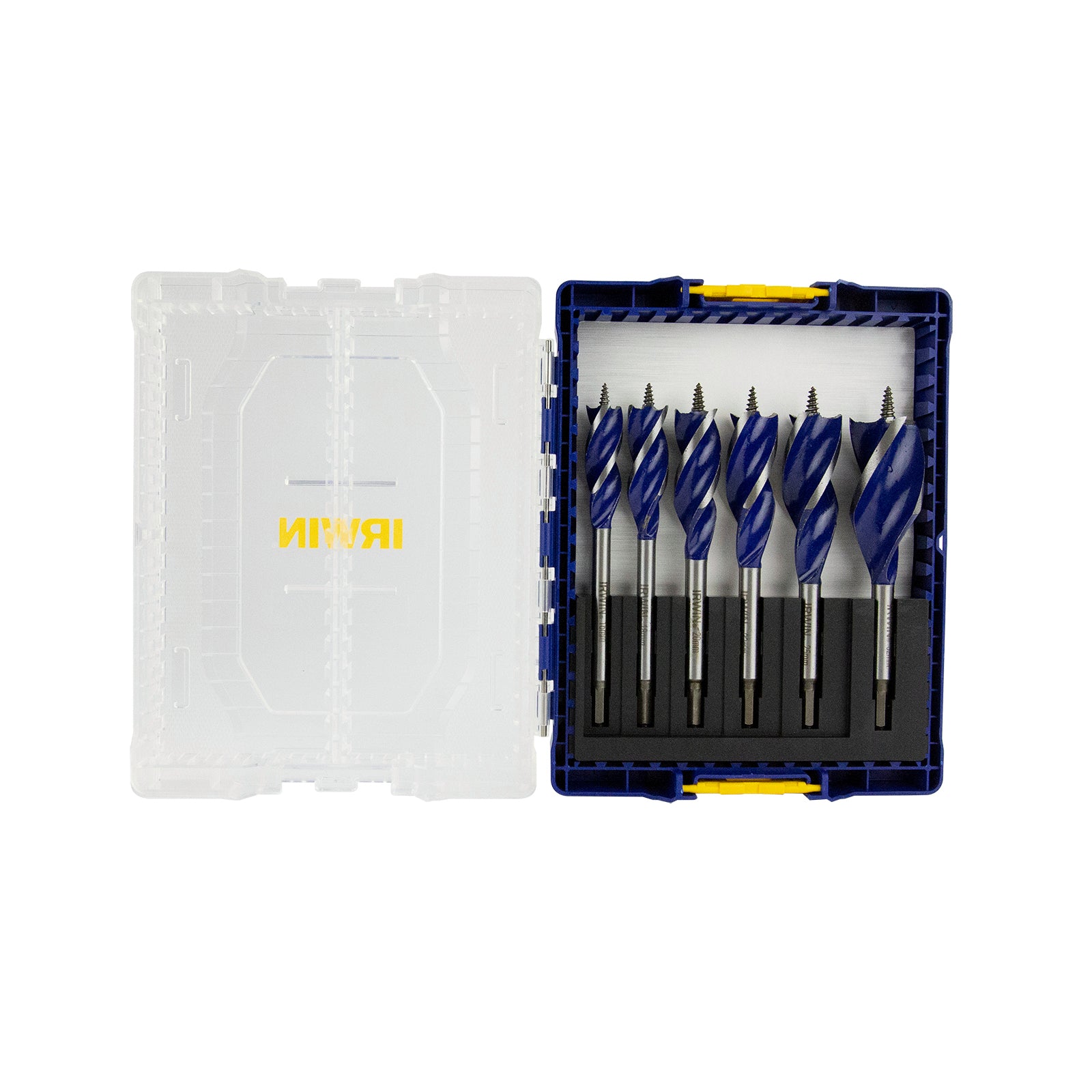 IRWIN Speedbor Max 6 Piece Auger Drill Bit Set, 16-32mm, Steel, 6mm Shank