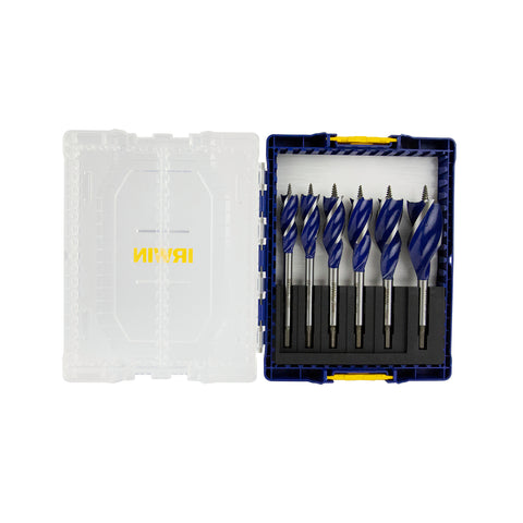 IRWIN Speedbor Max 6 Piece Auger Drill Bit Set, 16-32mm, Steel, 6mm Shank