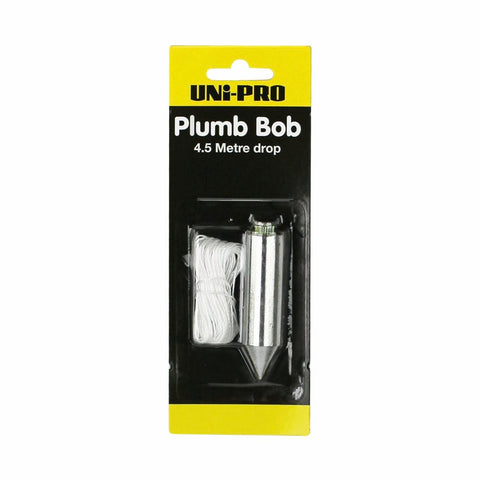 Uni Pro Plumb Bob - 4.5m - Yellow - Accurate Wallpaper Hanging - SuperSaverAU - view 1