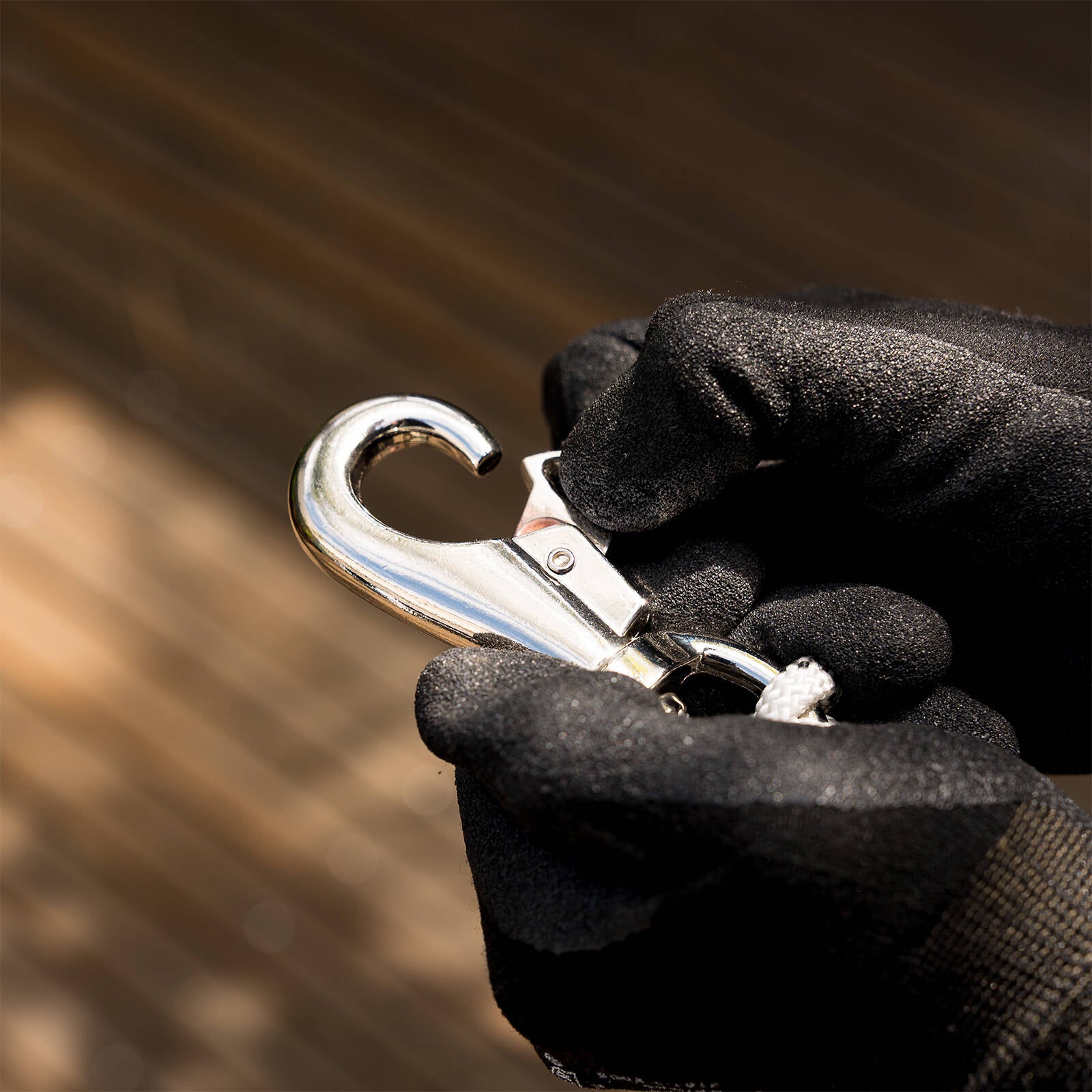 Taskmaster Nickel-Plated Bull Swivel Snap Hook
