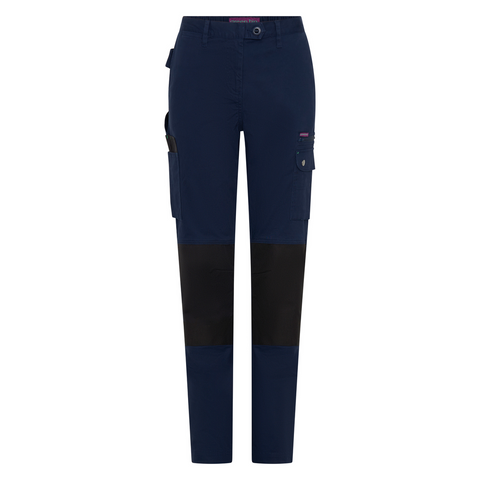 Green Hip Skinny Flex Pants - Size 22 - Navy Blue - High Rise - Utility Pockets - SuperSaverAU - view 1