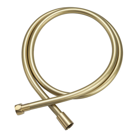 Mondella 1500mm Brushed Brass PVC Shower Connection Hose