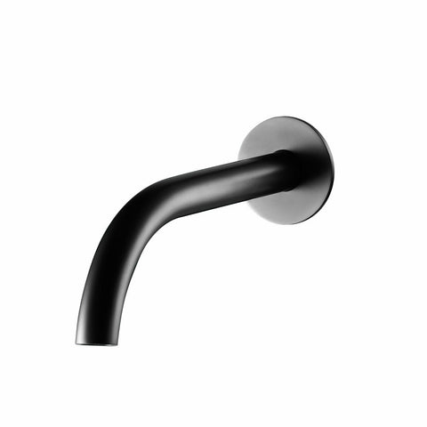 Rogerseller Eccentric wall bath spout 200mm - Graphite finish - wall mounted bath filler - 3606004205
