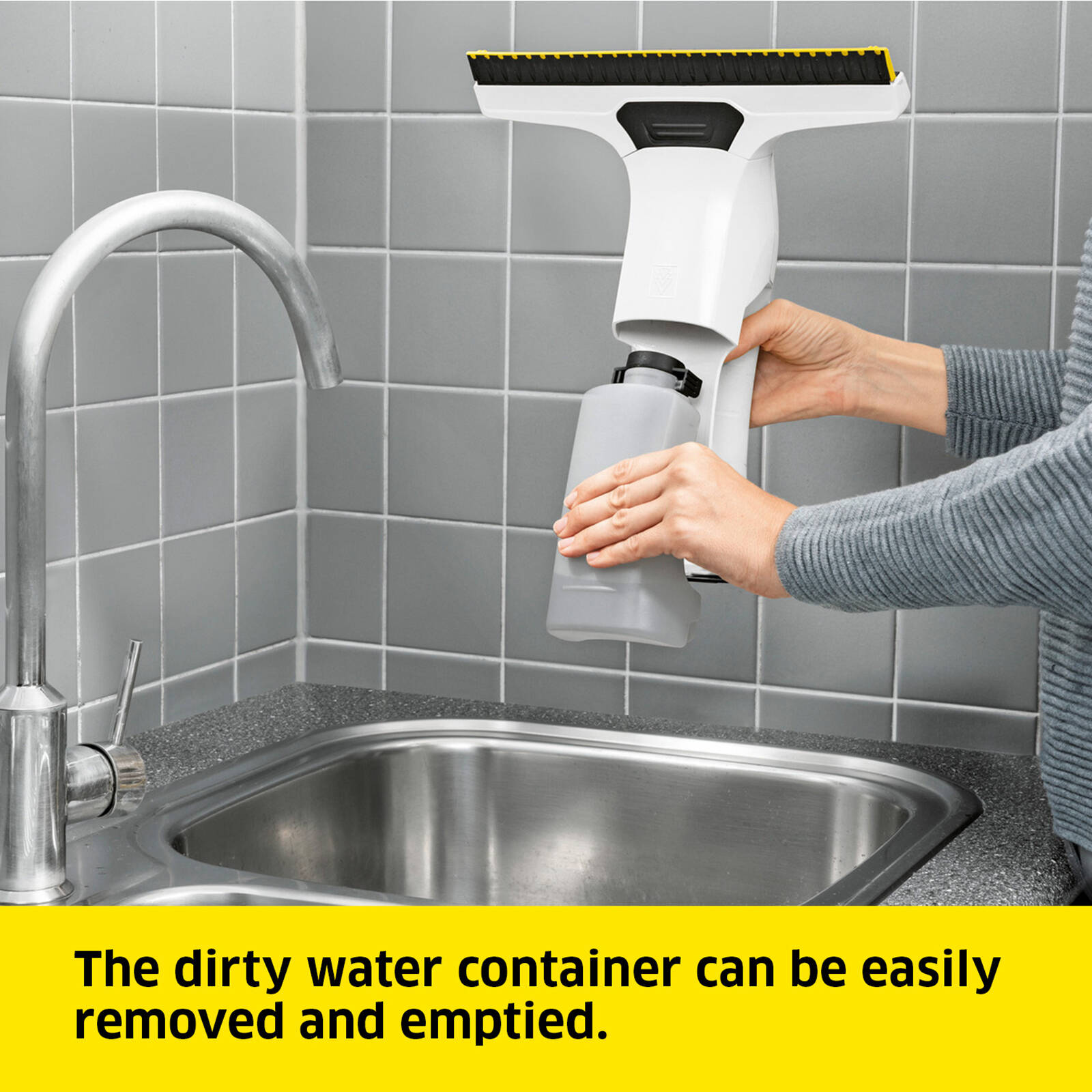 Karcher WV 6 Plus Cordless Window Vac 100min Runtime