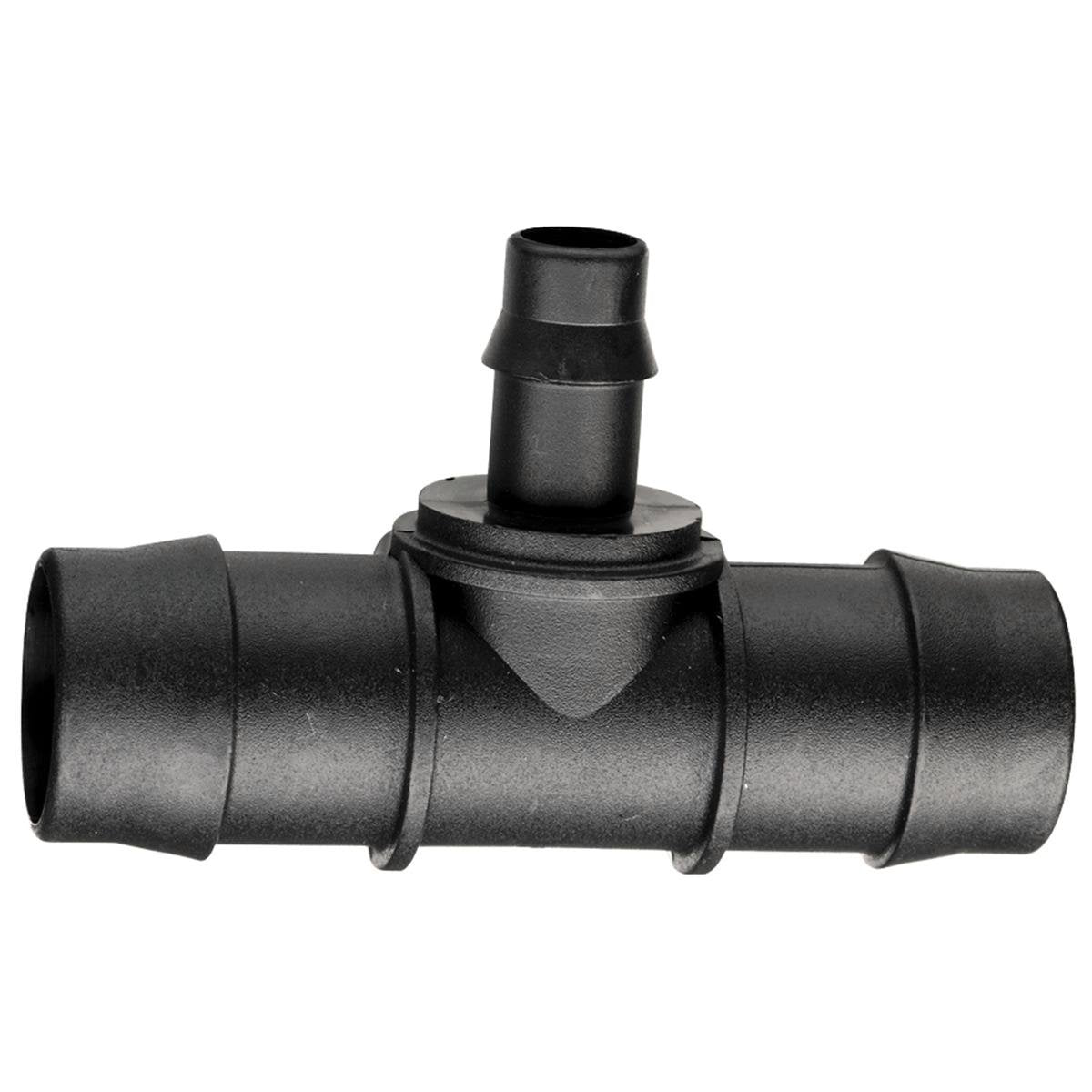 Toro Barbed Reducing Tee 25 x 13mm Polypropylene Secure Connection - SuperSaverAU - view 1