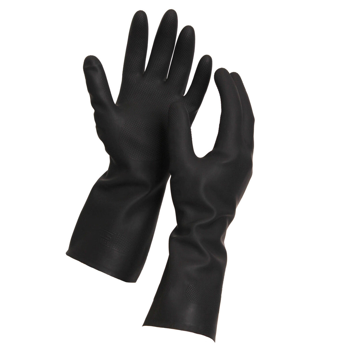 Sabco Extra Protection Latex Neoprene Gloves Large 1 Pair Black