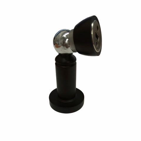 Adoored 42mm Black Steel Sphere Magnetic Door Stop Interior