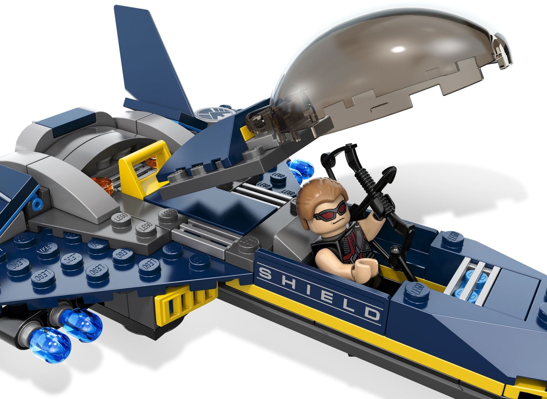 LEGO 6868 Marvel Super Heroes Hulk Helicarrier Breakout- Auzzi Store