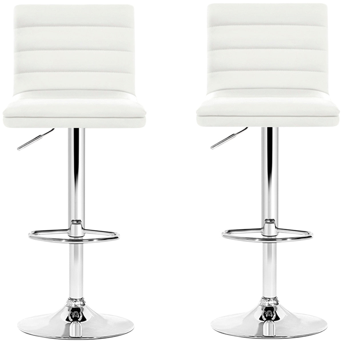 Artiss Arne Barstool White 2 Pack - SuperSaverAU - view 2