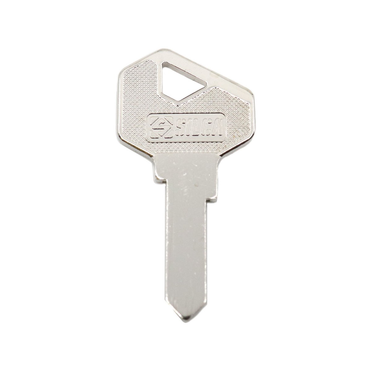 EHI LW13 Silver Blank Key 41mm Nickel Plated Brass