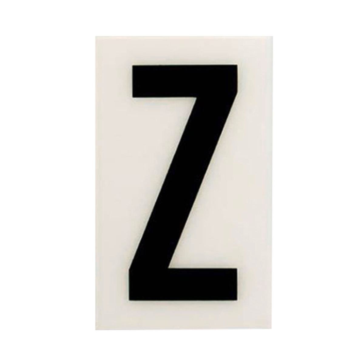 Sandleford 85mm White Self Adhesive House Letter Z Polycarbonate Weather Resistant