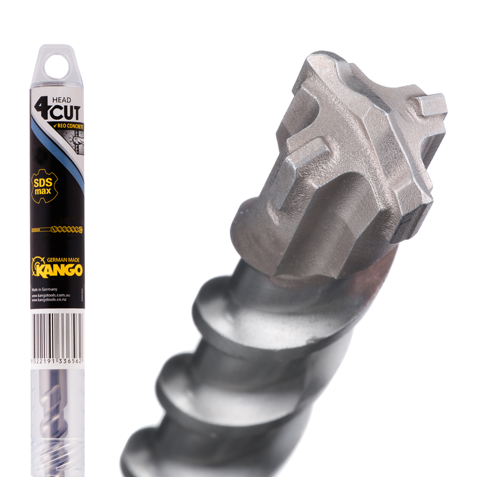 Kango K4 SDS Max Drill Bit, 25 x 520mm, Carbide Tipped for Concrete