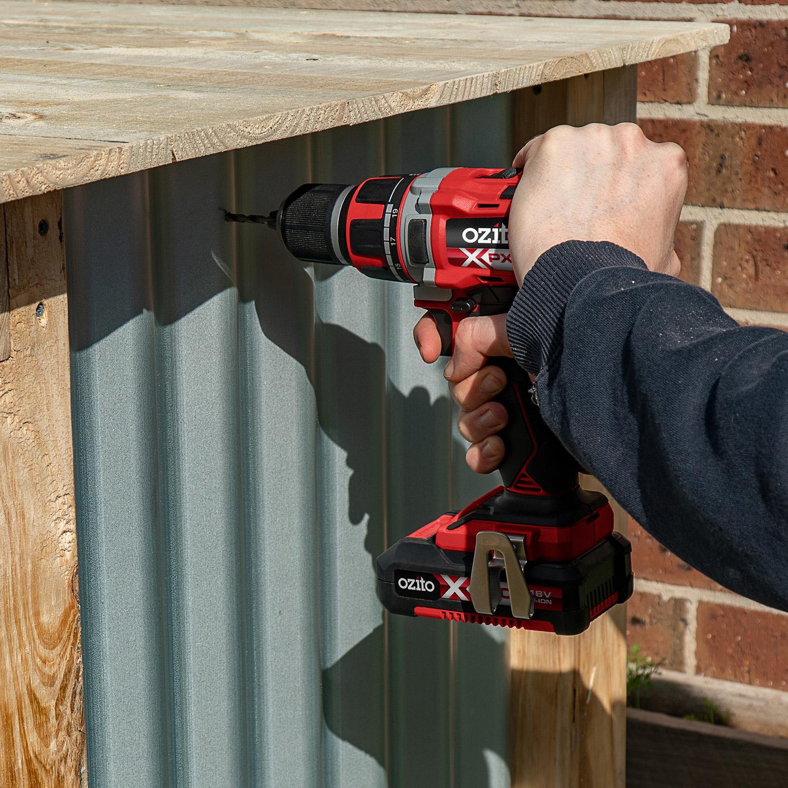 Ozito PXC 18V 13mm Brushless Drill Driver Skin Only PXBDS-180