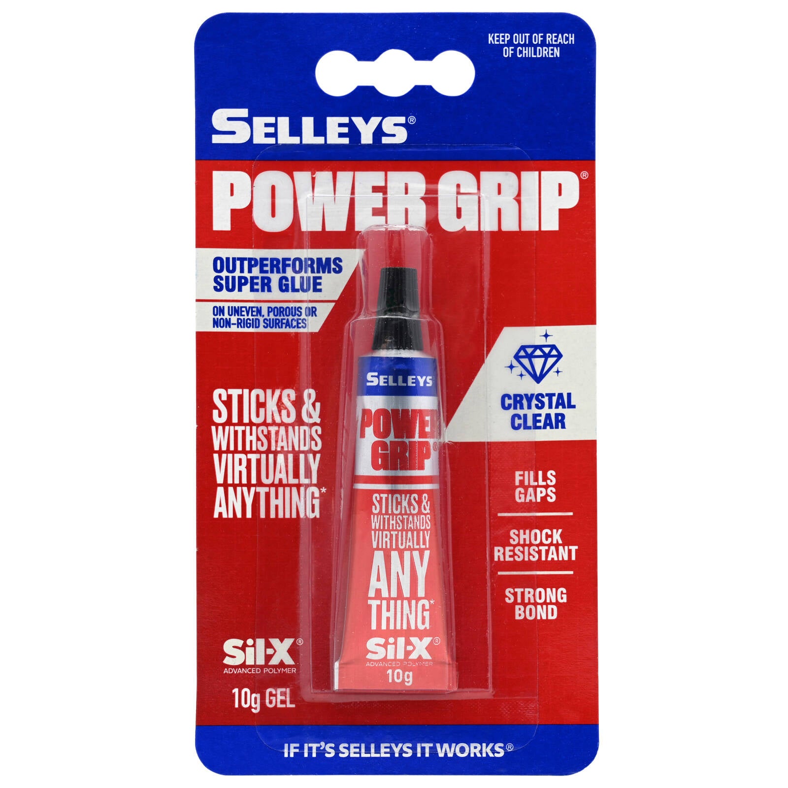 Selleys 10g Power Grip Super Strong All Purpose Glue