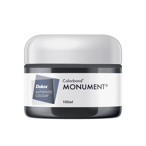 Dulux 100ml Monument Low Sheen Sample Pot