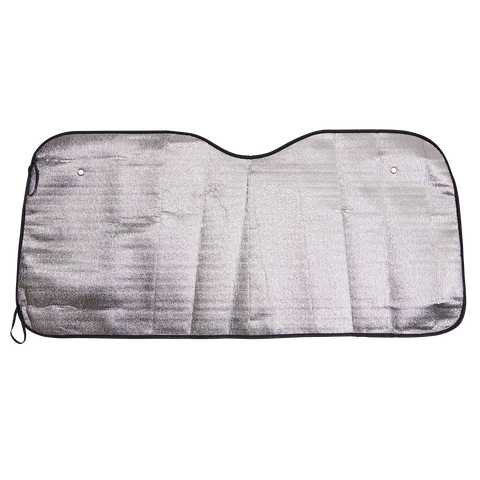 All Set Car Sunshade - Silver Reflective, Foldable