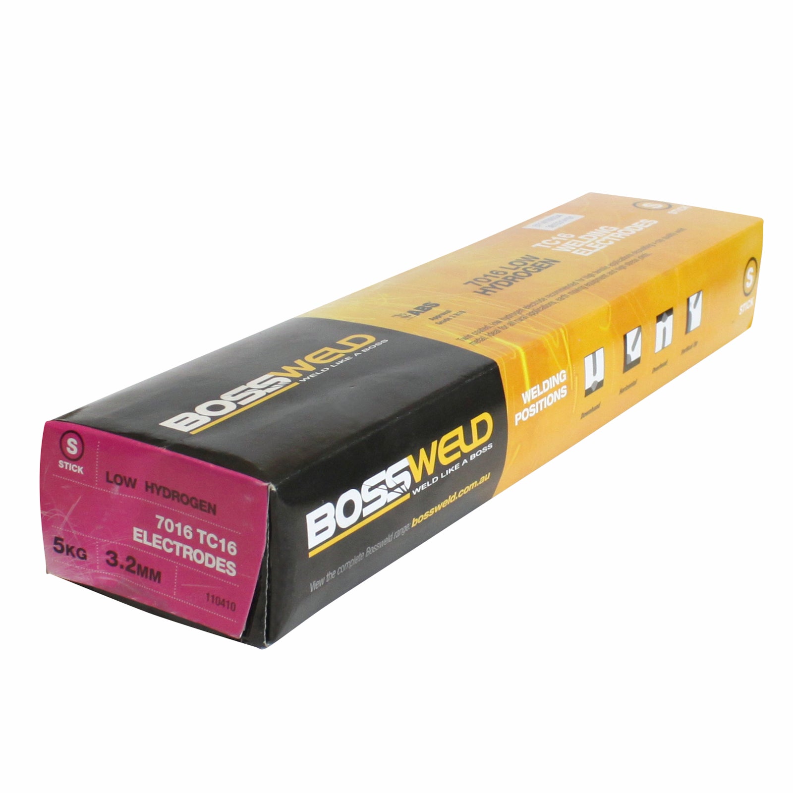Bossweld TC16 3.2mm x 5kg Hydrogen Controlled Electrodes All Position