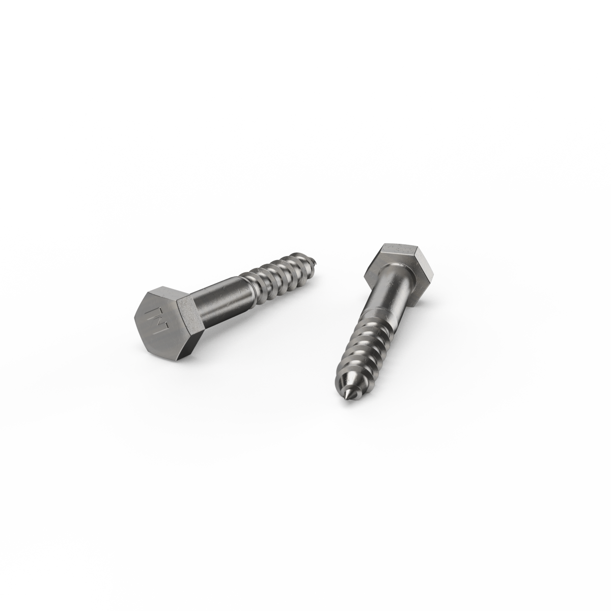 Zenith Coach Screws - M8 x 50mm - Stainless Steel 304 - Heavy Duty - 12 Pack - SuperSaverAU - view 2