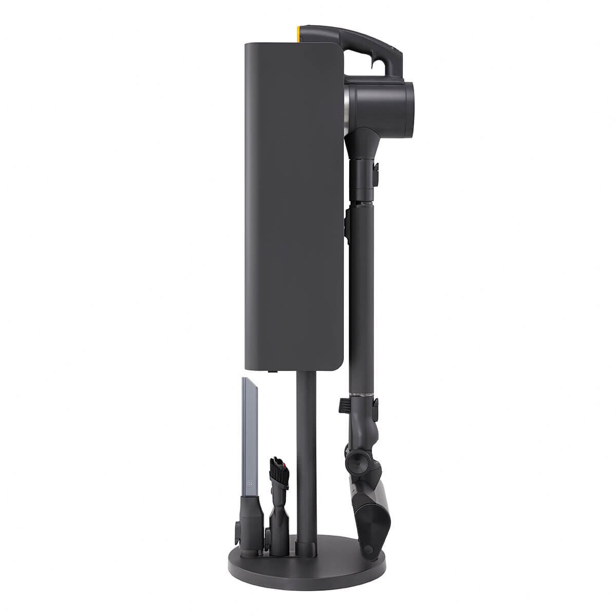 LG CordZero stick vacuum cleaner - 220W suction, auto-emptying tower, LED crevice tool, graphite - A9L-STORM