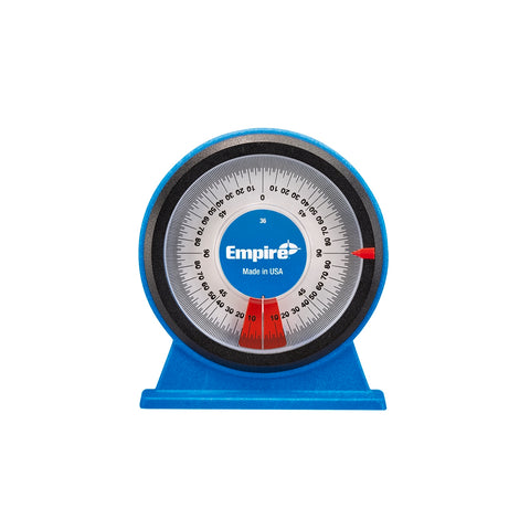 Empire 170mm Angle Meter Level / Protractor, Polycast, Magnetic, Waterproof