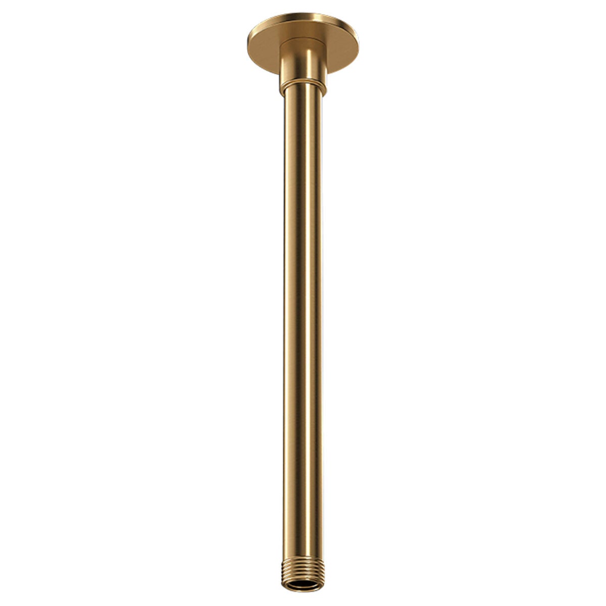 Rogerseller Tonic ceiling shower arm 450mm - brass construction, Brushed Gold finish - 3506003414
