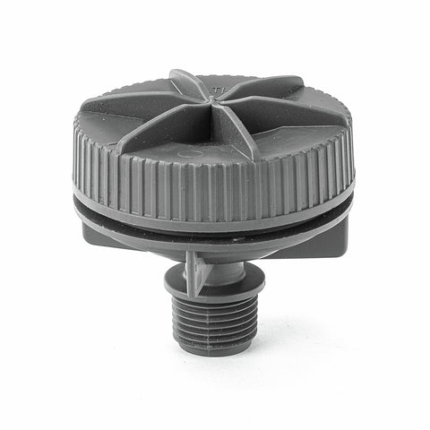 Holman Poly Irrigation Air Release Inline Valve Grey Plastic