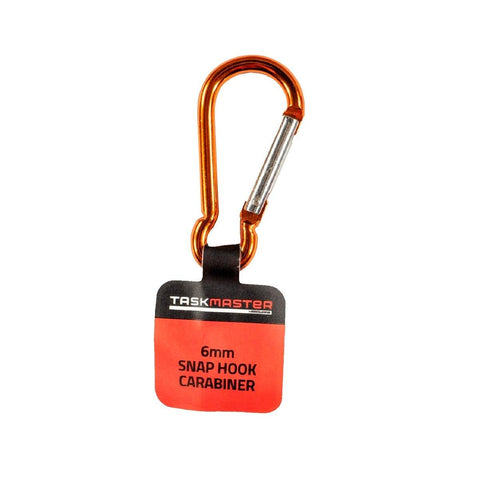 Taskmaster 6mm Aluminium Carabiner - Assorted Colours