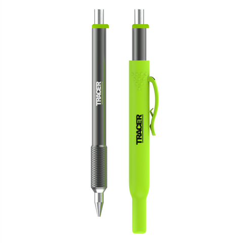 TRACER PRO 1.3mm Aluminium Precision Construction Pencil with Holster Marking Tool