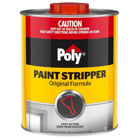 Polystrippa 1L Paint Stripper, Solvent Based, Removes Oil & Water Based Paint