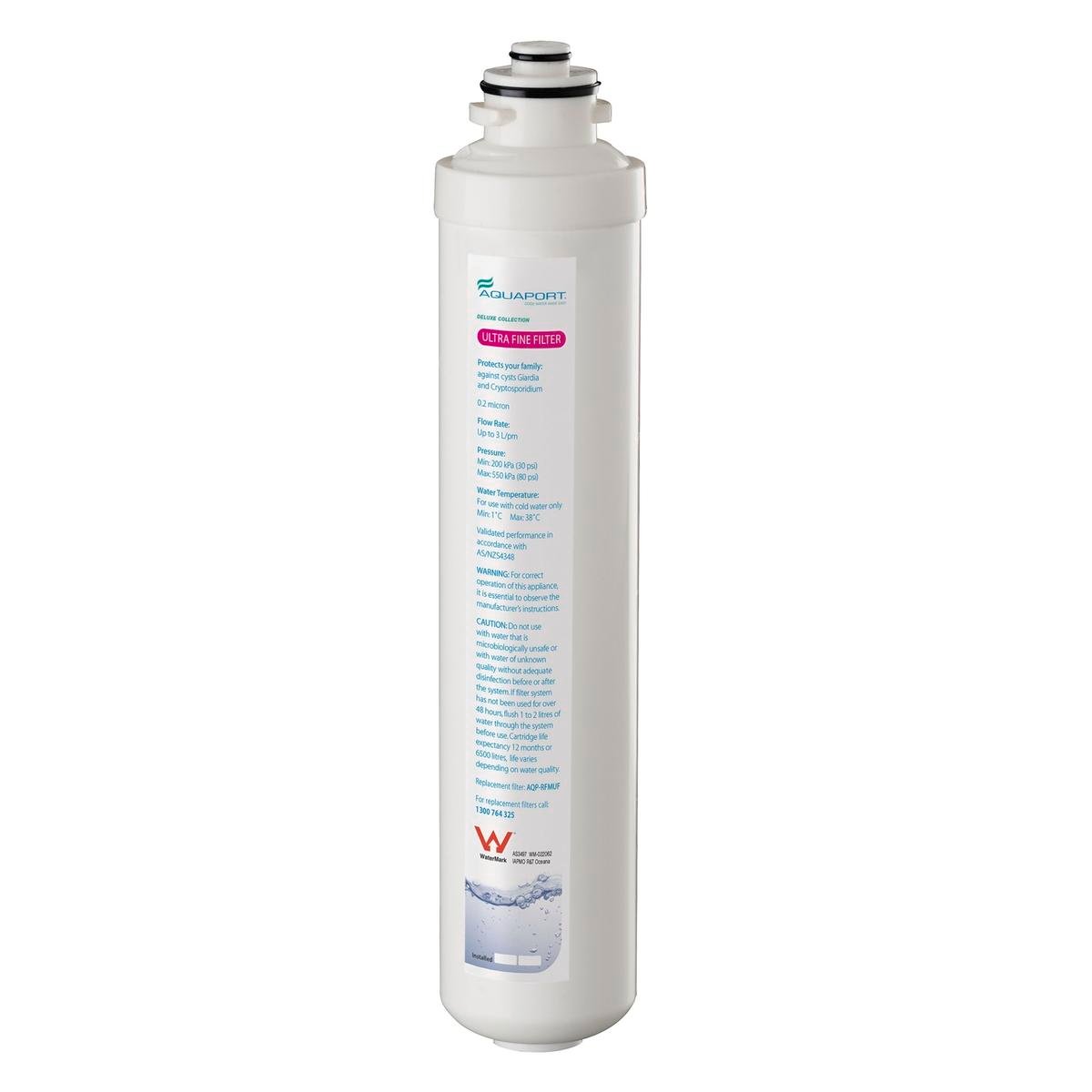 Aquaport M Series Ultra-Fine Replacement Filter, 0.2 Micron, Cyst Protection