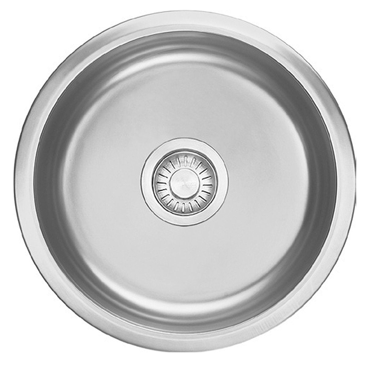 Franke Rambla single bowl topmount sink 22L - 18/10 stainless steel, sound deadening pads - LUX610