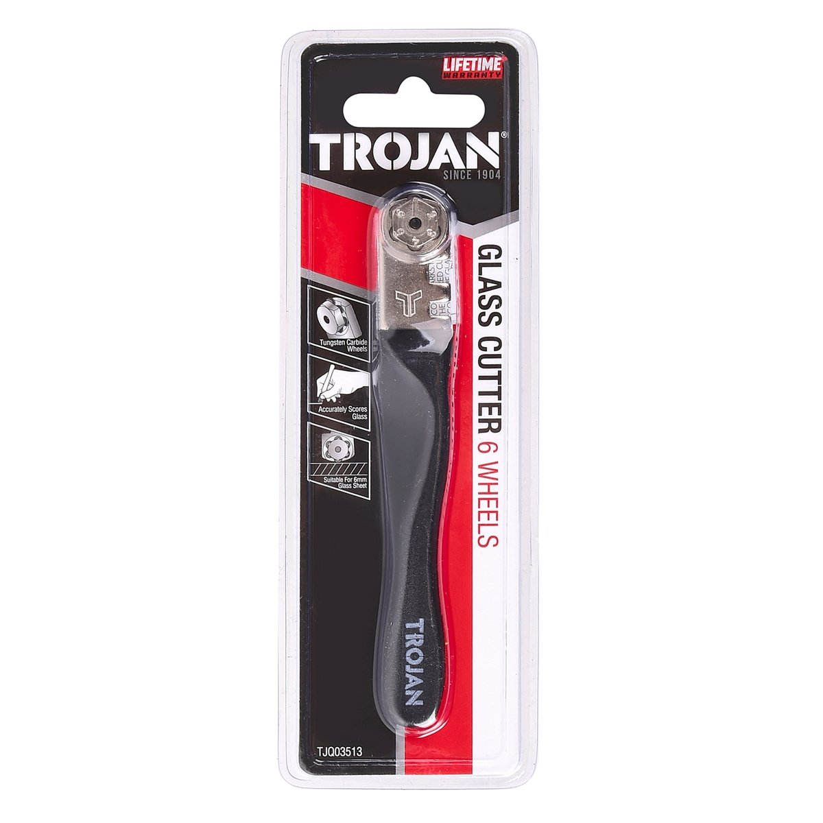 Trojan Glass Cutter - 6mm - Tungsten Carbide - DIY Use - SuperSaverAU - view 3