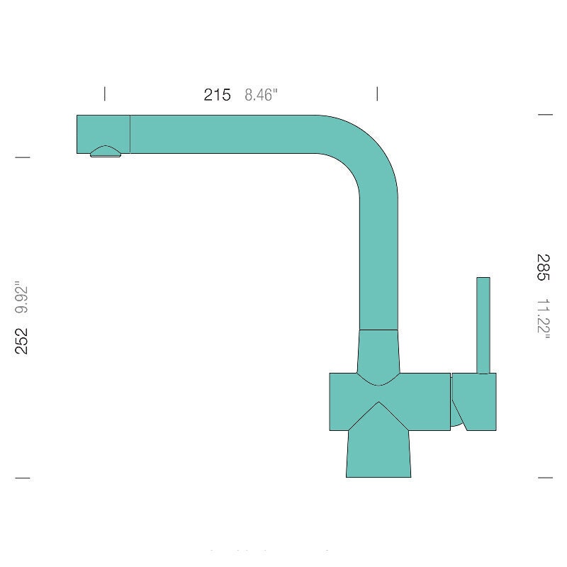 Abey Alfresco single bowl 316 marine grade sink pack with drain tray and Laios mixer - FRA540T