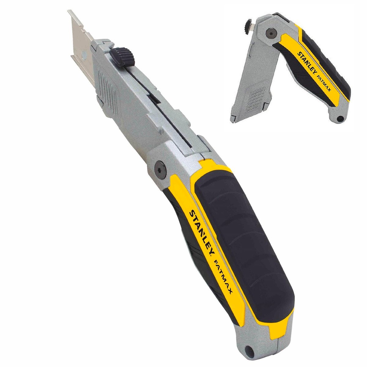 Stanley FatMax ExoChange Folding Utility Knife - Steel, Magnetic Slider