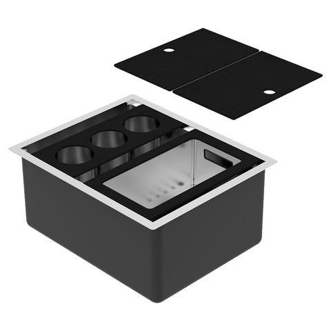 Abey Single Bowl Sink - Stainless Steel - Top Mount or Undermount - 25 Year Warranty - FRAP320