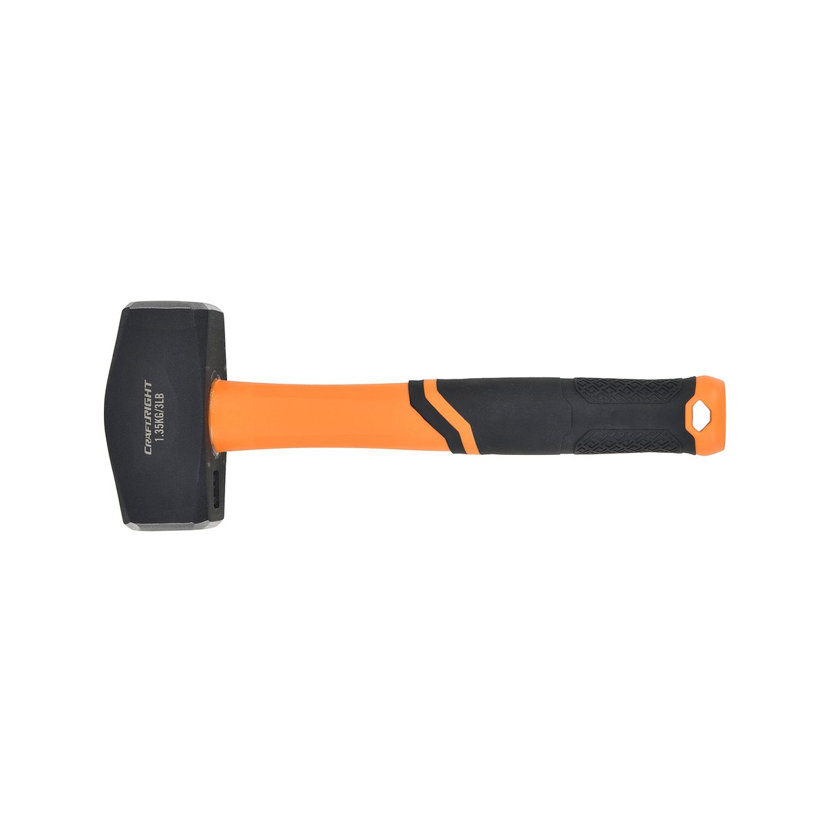 Craftright 1.35kg Club Hammer - Fibreglass Handle - Anti-Slip Grip - Durable - SuperSaverAU - view 2