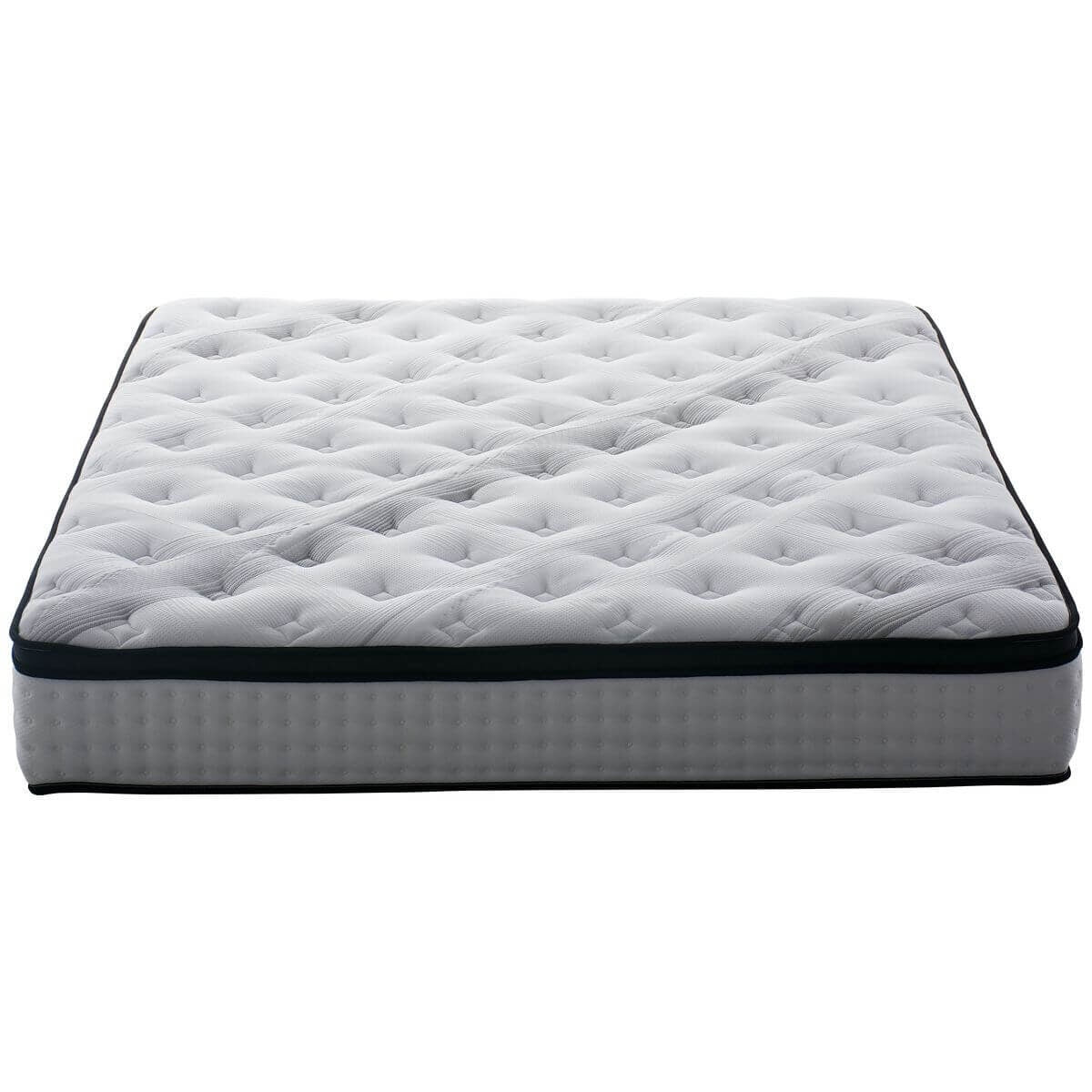 Ostro Furniture Serena Plush Double Mattress - 25cm Pocket Springs - Air-Filled Memory Foam - 36000000