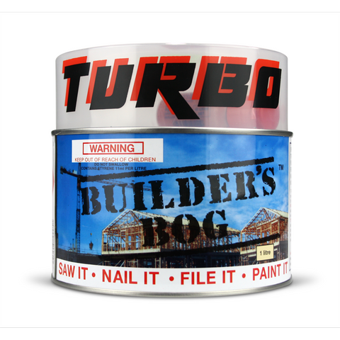 Turbo Builders Bog 1L Polyester Filler For Timber Repair - SuperSaverAU - view 1
