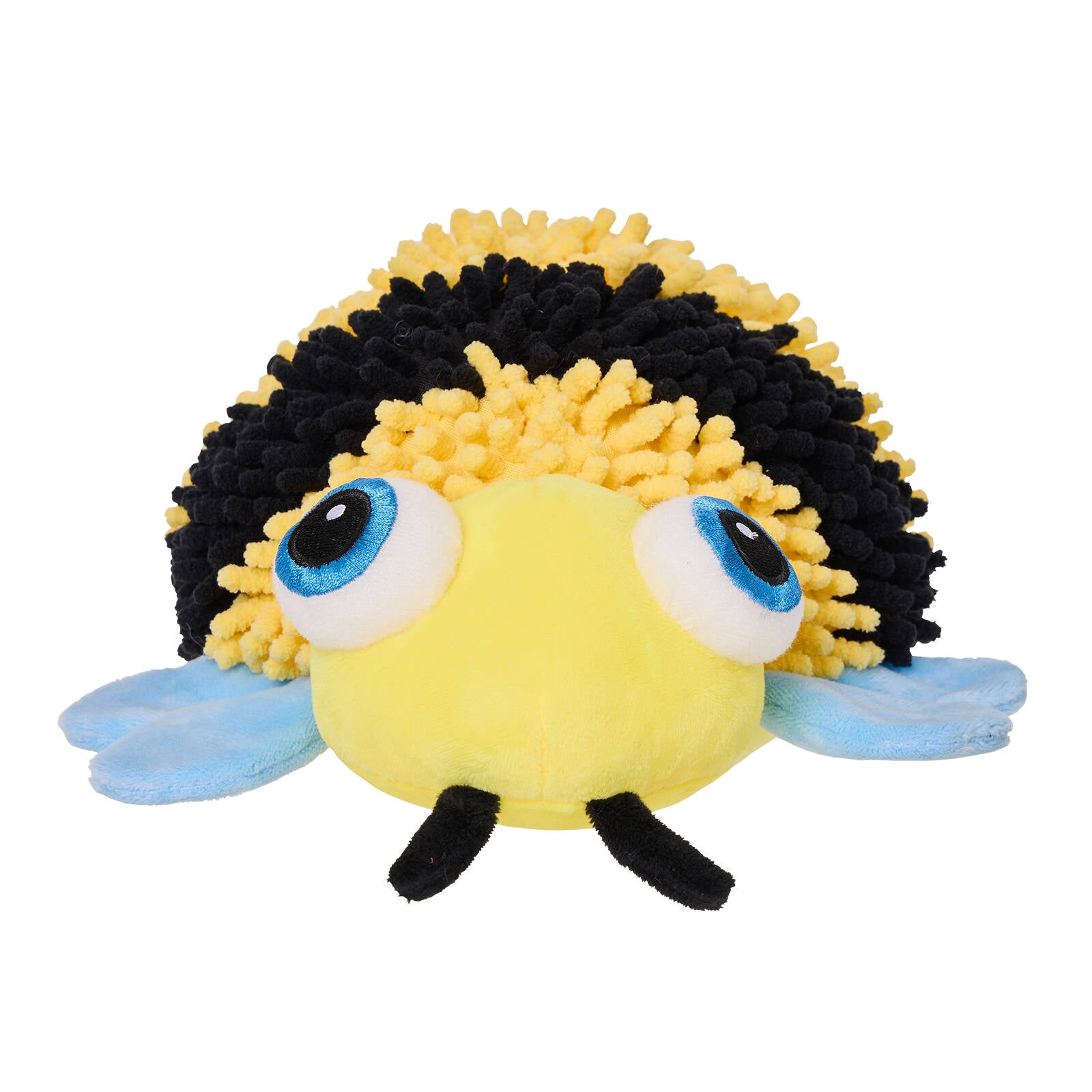 Happy Tails Chenille Bumble Bee Plush Dog Toy