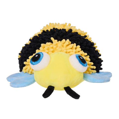 Happy Tails Chenille Bumble Bee Plush Dog Toy